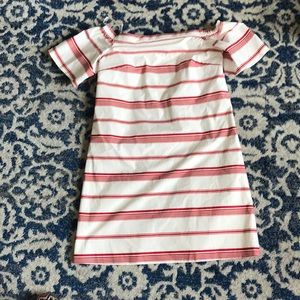 Club Monaco white and red dress